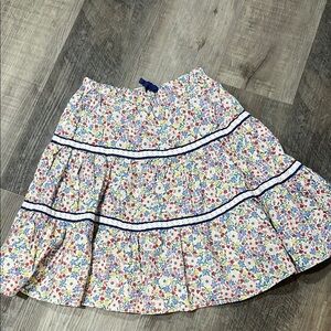 Boden floral skirt girls size 11-12Y